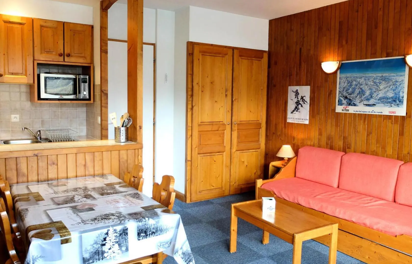 Residence Bec Rouge - Appartement Lumineux-Acces Direct Pistes-Balcon Mae-7464 تينْيِ شقة